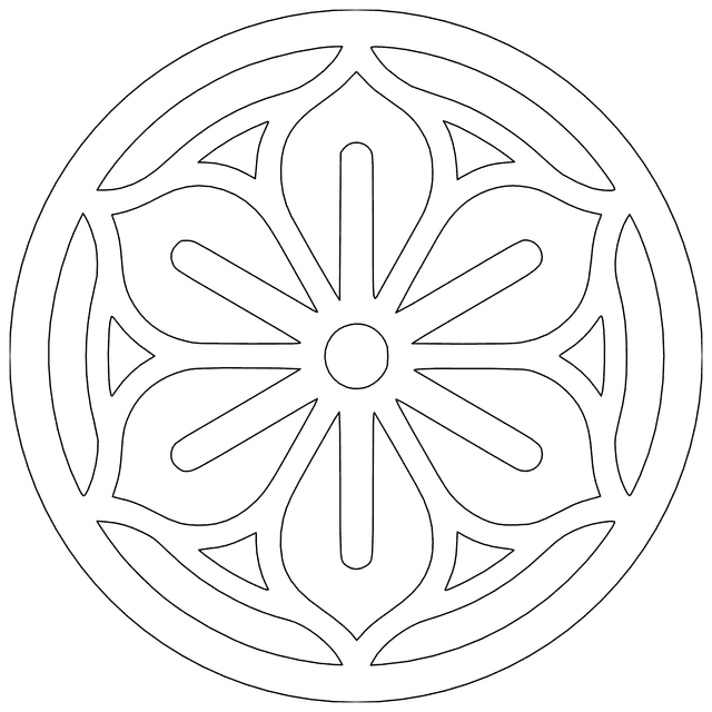 Coaster Design 1 alternate view