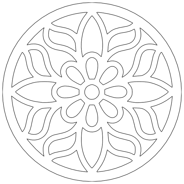 Coaster Design 6 alternate view