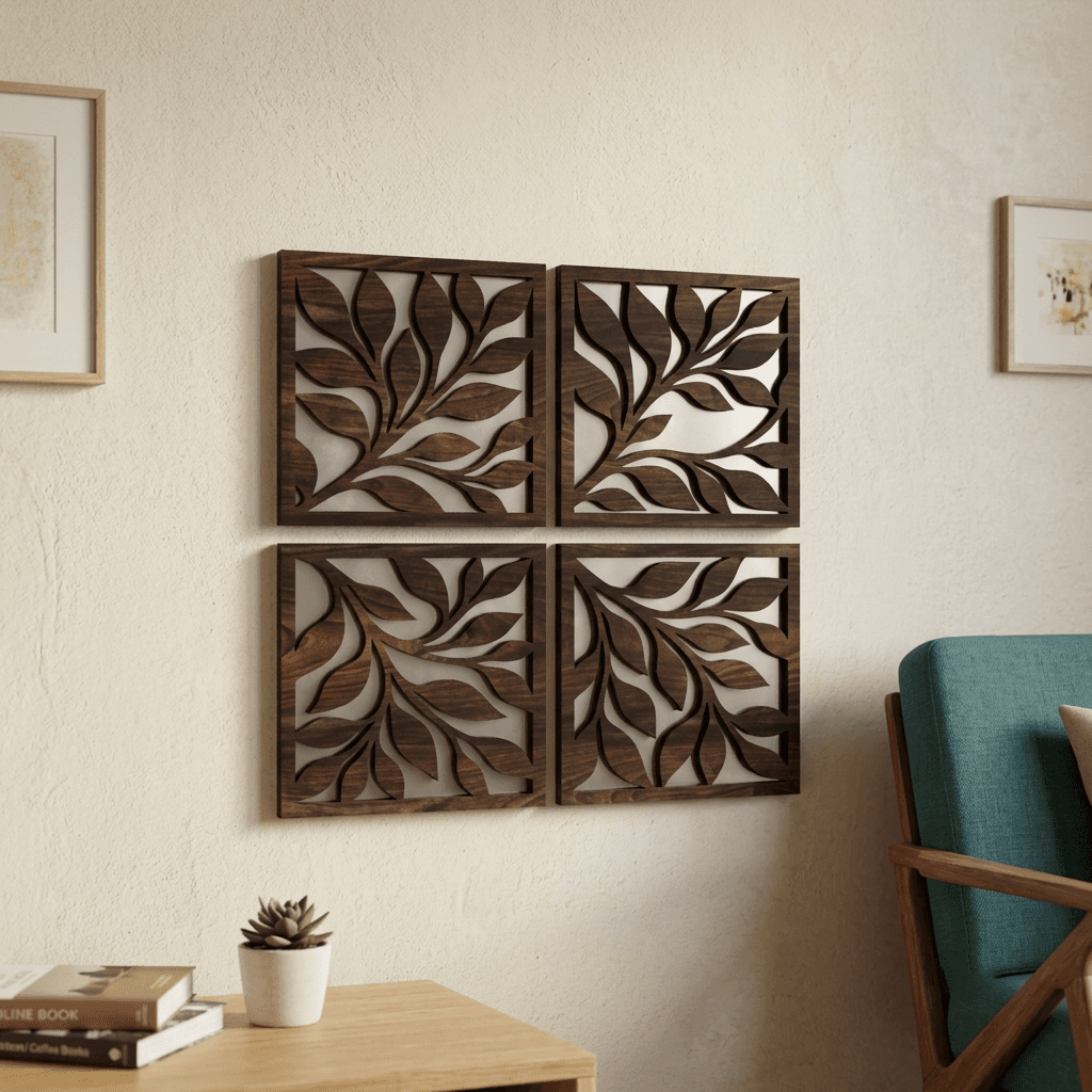 Flower Wall Art Panel 1