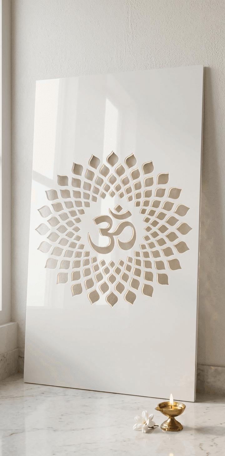 Mandir Back Panel Design 1