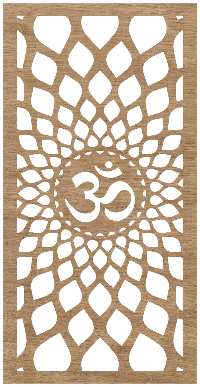 Mandir Back Panel Jaldi Design 3 preview
