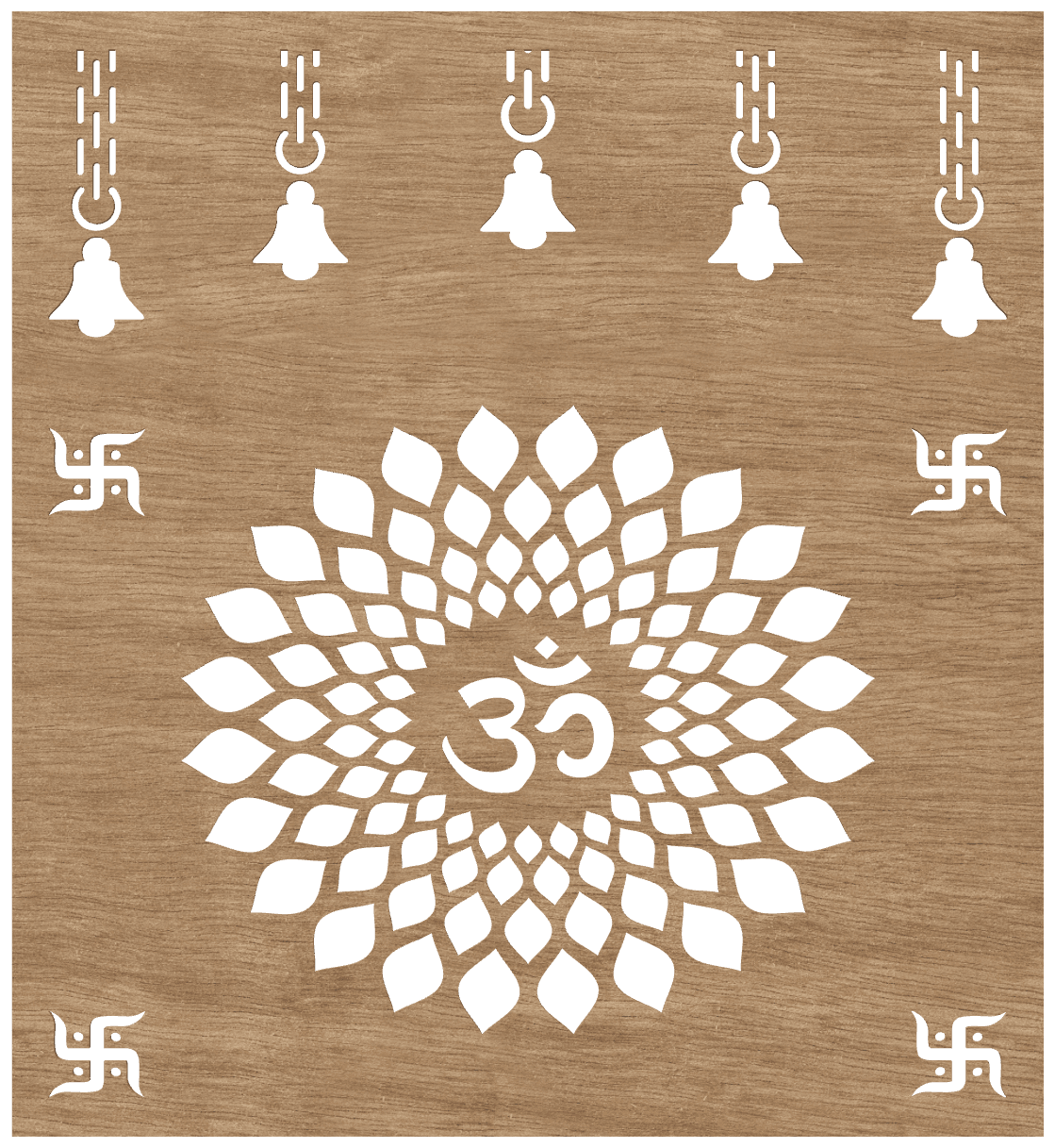 Mandir Om Panel Jaldi Design 3 preview