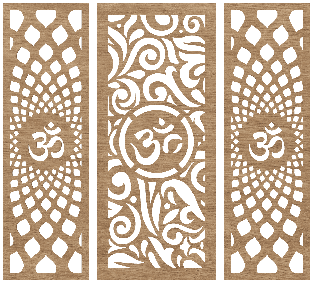 Mandir Side Back Panel Jaldi Design 2 preview