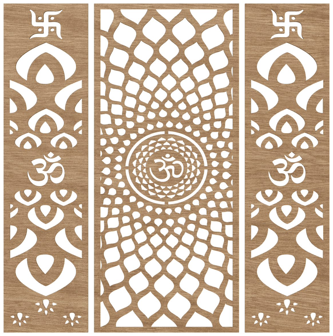 Mandir Side Back Panel Jaldi Design 5 preview
