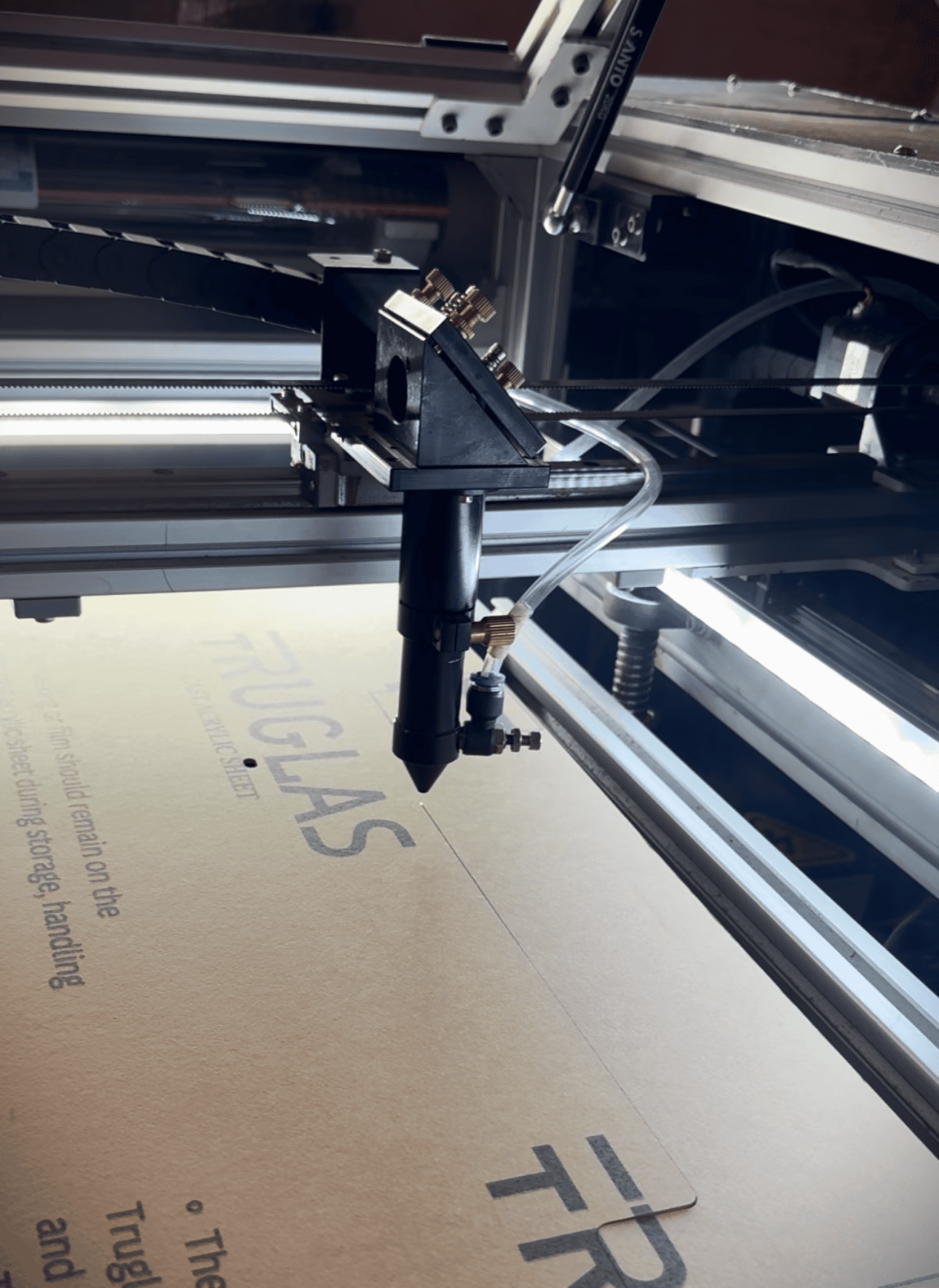 Laser Cutting Hero Background